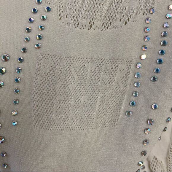 Poster Girl Yemaya Dress Shapewear Fringe Dress Oyster fishnet mini Revolve - Picture 6 of 12